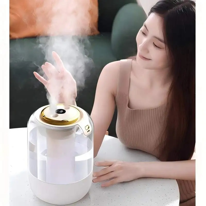 Humidifier Nursery Quiet - เครื่องเพิ่มความชื้นในอากาศแบบอัลตราโซนิกขนาดใหญ่ 5 ลิตร รุ่นใหม่ ปี 2025