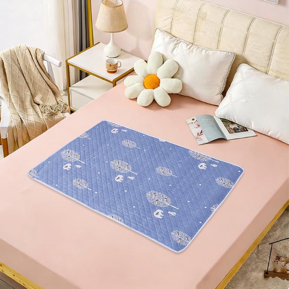 Baby Nursery Carpet - แผ่นรองกันน้ำซักได้ ขนาด 50x70 ซม. สำหรับเด็กทารกและเด็กเล็ก ลายการ์ตูนน่ารัก