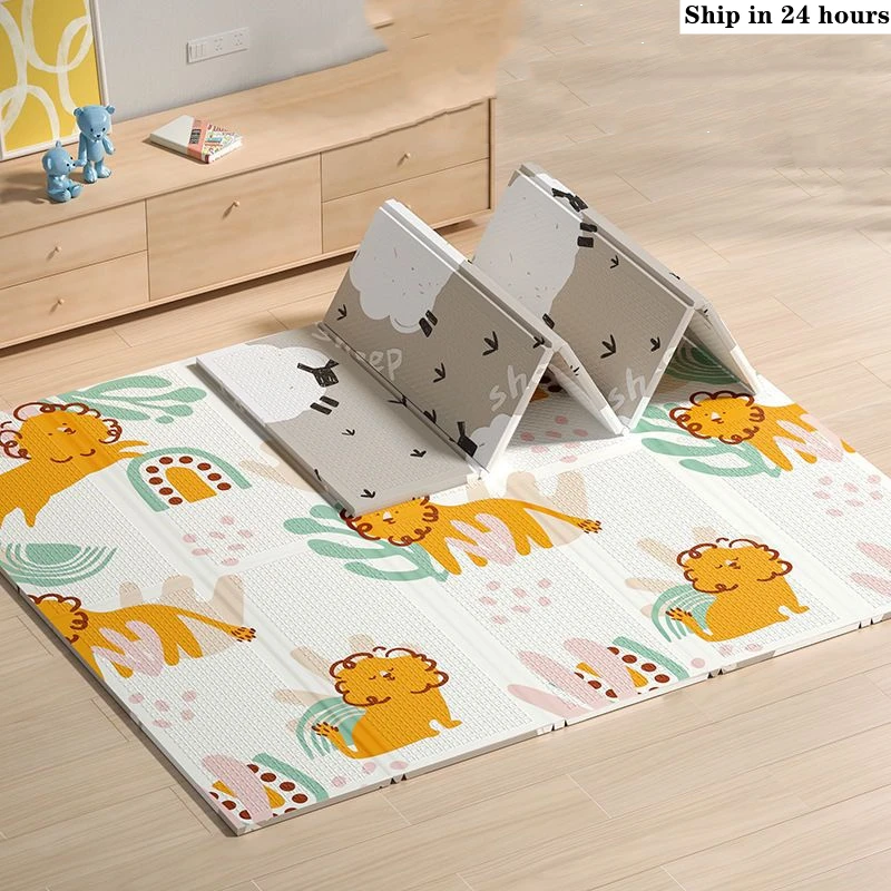 Baby Nursery Carpet - เด็กเล่นเสื่อพับได้ Xpe ปริศนาการศึกษาเด็กพรมเนอสเซอรี่ปีนเขา Pad พรมเด็กกิจกรรมเกมของเล่น