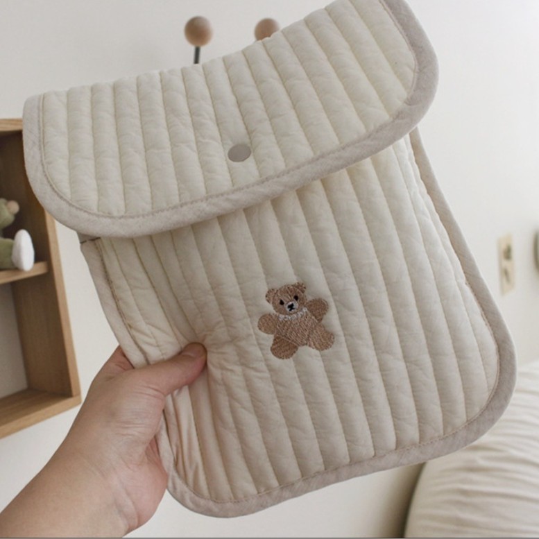 กระเป๋าผ้าฝ้ายปักลายหมีสำหรับค - Baby Nursery Organization Ideas บทวิจารณ์และราคา