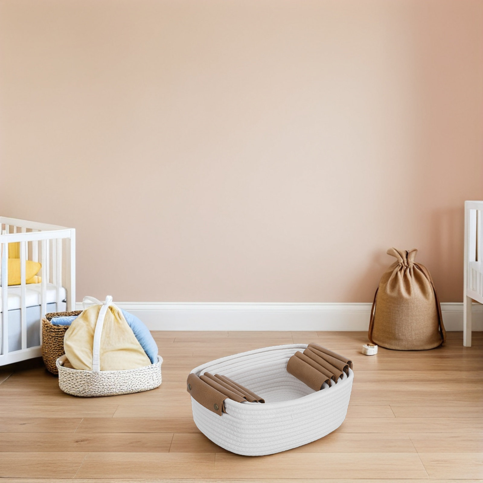 ชุดตะกร้าเก็บของสำหรับเด็ก 5 ช - Baby Nursery Shelves บทวิจารณ์และราคา