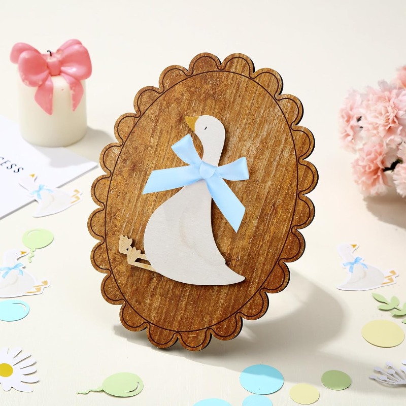 ศิลปะผนังห่านไม้วินเทจแปลกตา – - Baby Nursery Vintage บทวิจารณ์และราคา