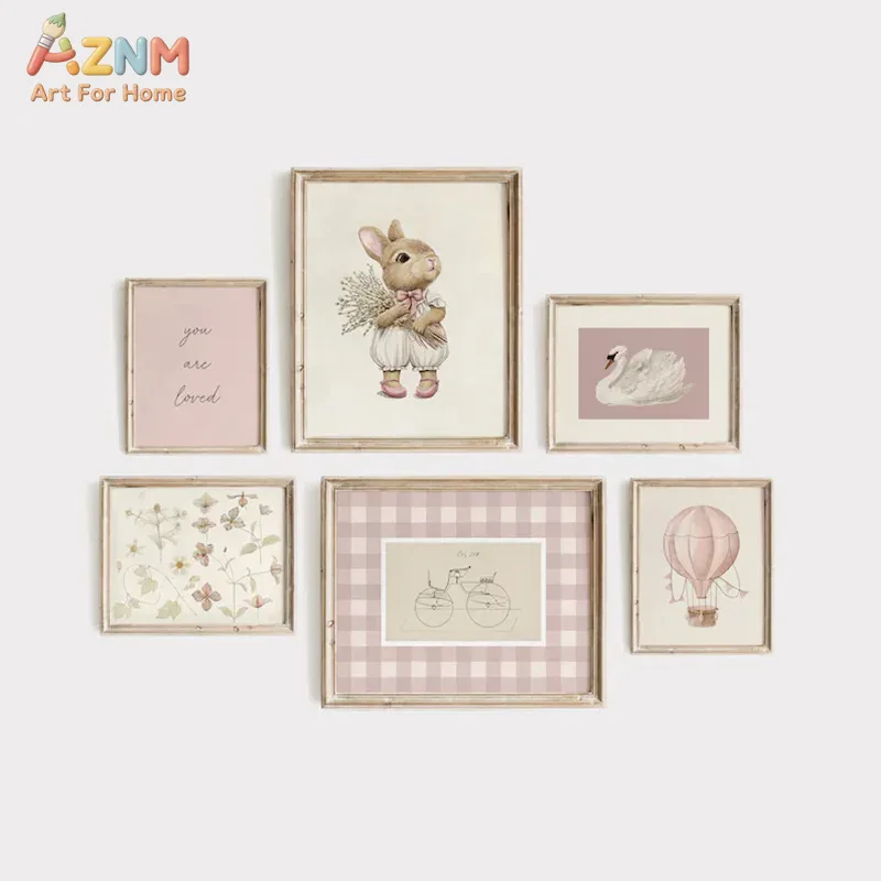 AZNM โบโฮ บันนี่ บอลลูนอากาศร้ - Baby Nursery Vintage บทวิจารณ์และราคา