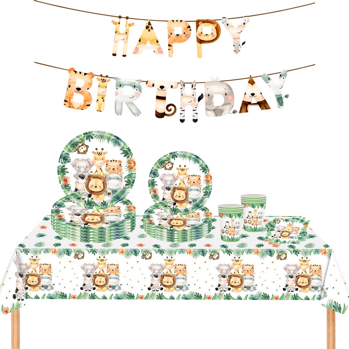 พวงกุญแจรูปสัตว์ในป่าพวงกุญแจส - Baby Nursery Jungle Theme บทวิจารณ์และราคา