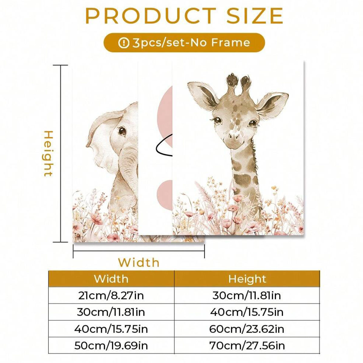 ชุดภาพตกแต่งผนังห้องเด็กอ่อนพร - Baby Nursery Prints บทวิจารณ์และราคา