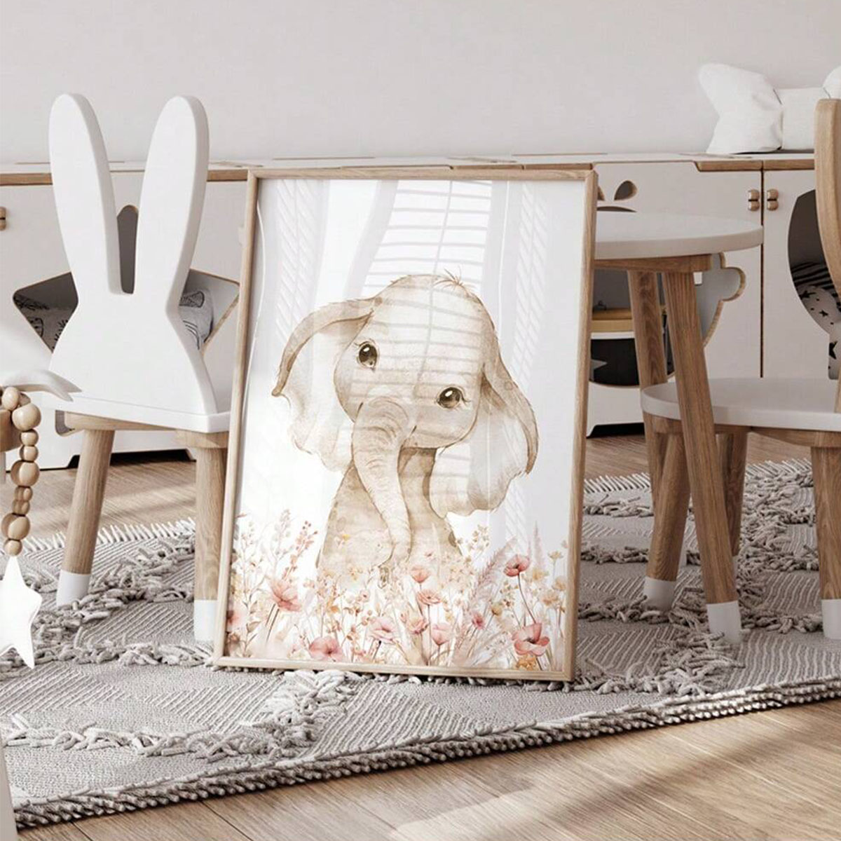 ชุดภาพตกแต่งผนังห้องเด็กอ่อนพร - Baby Nursery Prints บทวิจารณ์และราคา