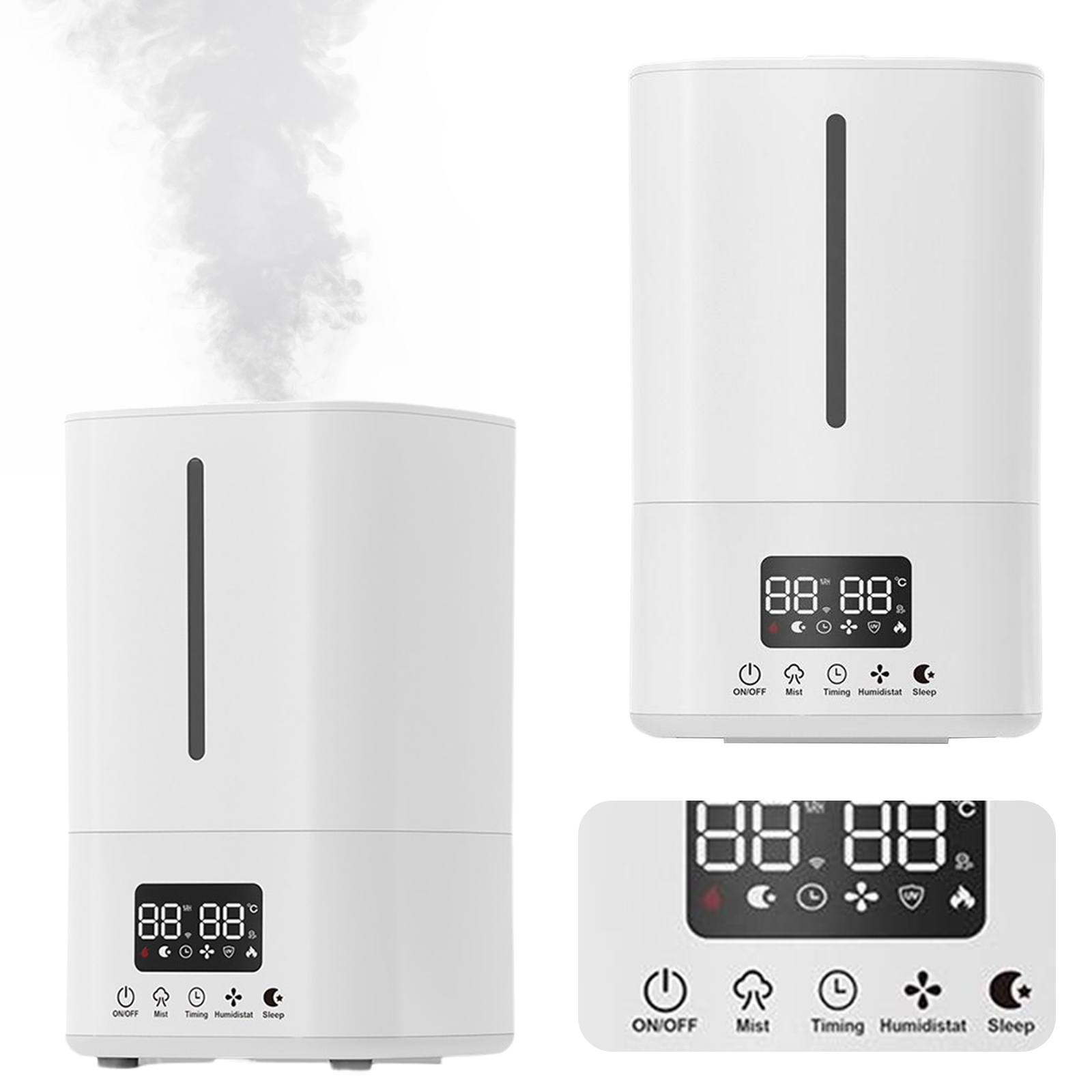 เครื่องเพิ่มความชื้นในอากาศขนา - Humidifier Nursery Quiet บทวิจารณ์และราคา