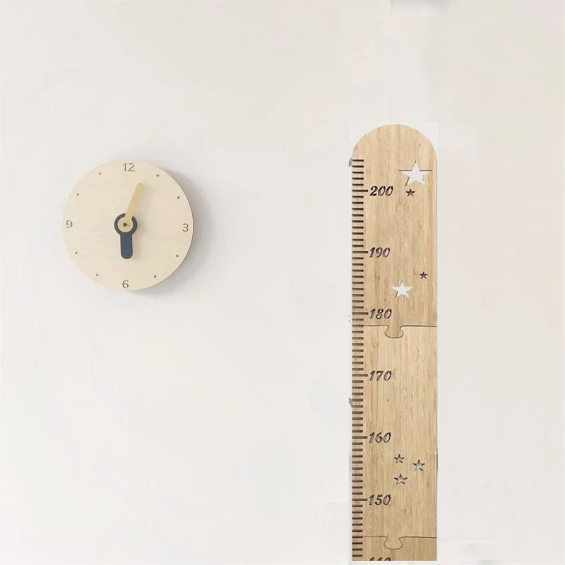 5 แผ่น Nordic ไม้เด็กความสูงแผ - Baby Nursery Stickers บทวิจารณ์และราคา