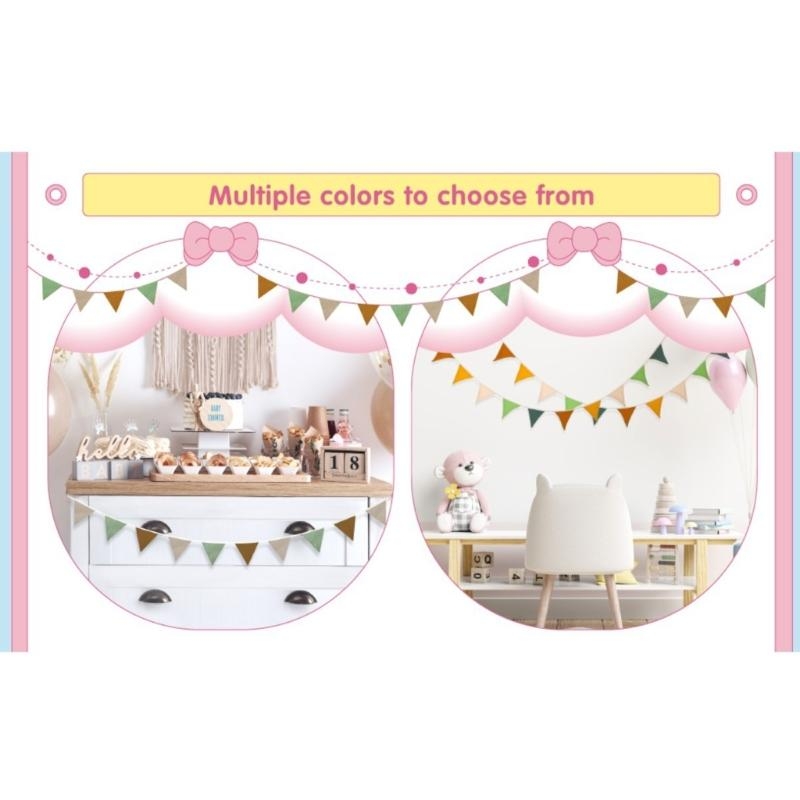 น่ารักเนอสเซอรี่ Bunting ตกแต่ - Baby Nursery Vintage บทวิจารณ์และราคา