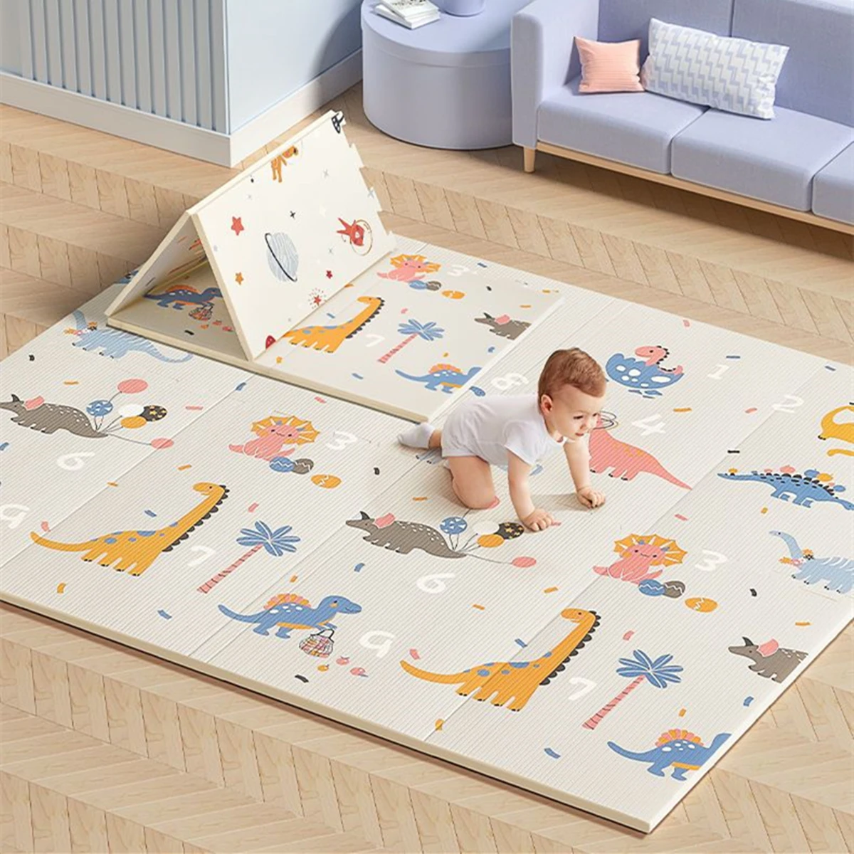 พรมเด็กปลอดสารพิษ พับได้ สำหรั - Baby Nursery Carpet บทวิจารณ์และราคา