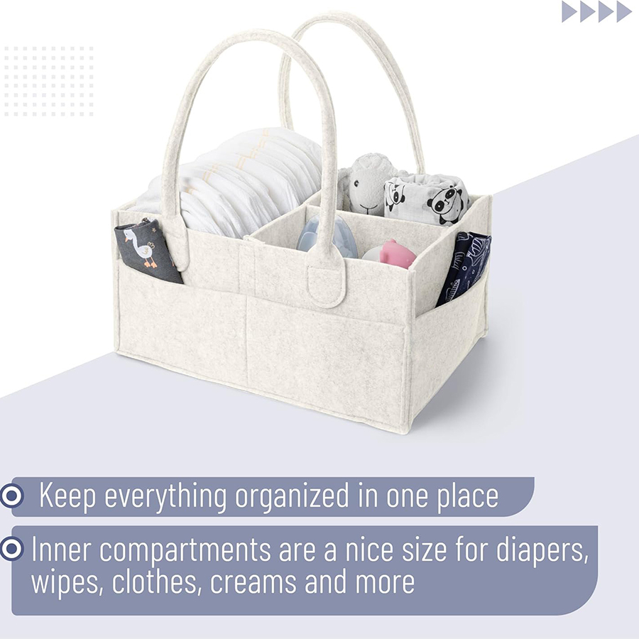 ตะกร้าเก็บของเด็กอ่อนแบบมีหูหิ - Baby Nursery Organization Ideas บทวิจารณ์และราคา