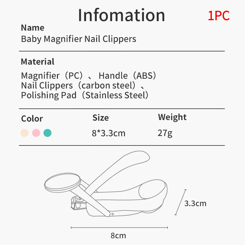 ที่ตัดเล็บเด็กแรกเกิดพร้อมแว่น - Baby Nursery Unit บทวิจารณ์และราคา