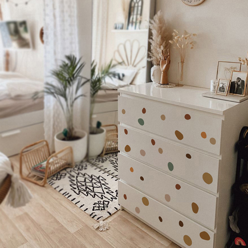 Boho เนอสเซอรี่ Polka Dot Crea - Baby Nursery Vintage บทวิจารณ์และราคา