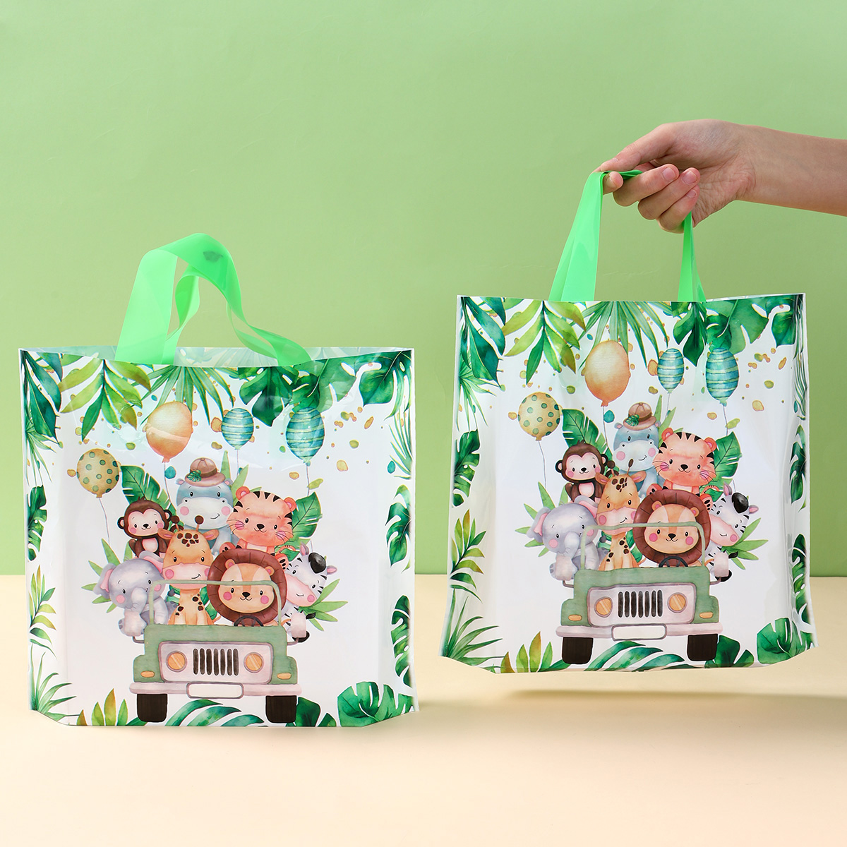 25/50pcs Safari ของขวัญถุงไม่ท - Baby Nursery Jungle Theme บทวิจารณ์และราคา