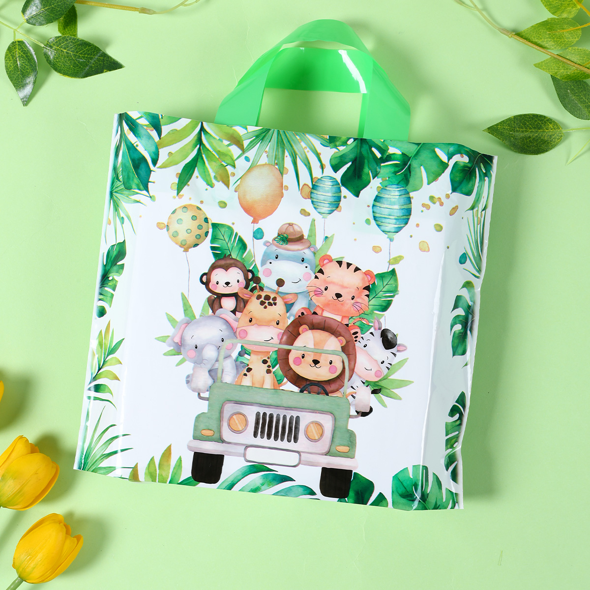 25/50pcs Safari ของขวัญถุงไม่ท - Baby Nursery Jungle Theme บทวิจารณ์และราคา