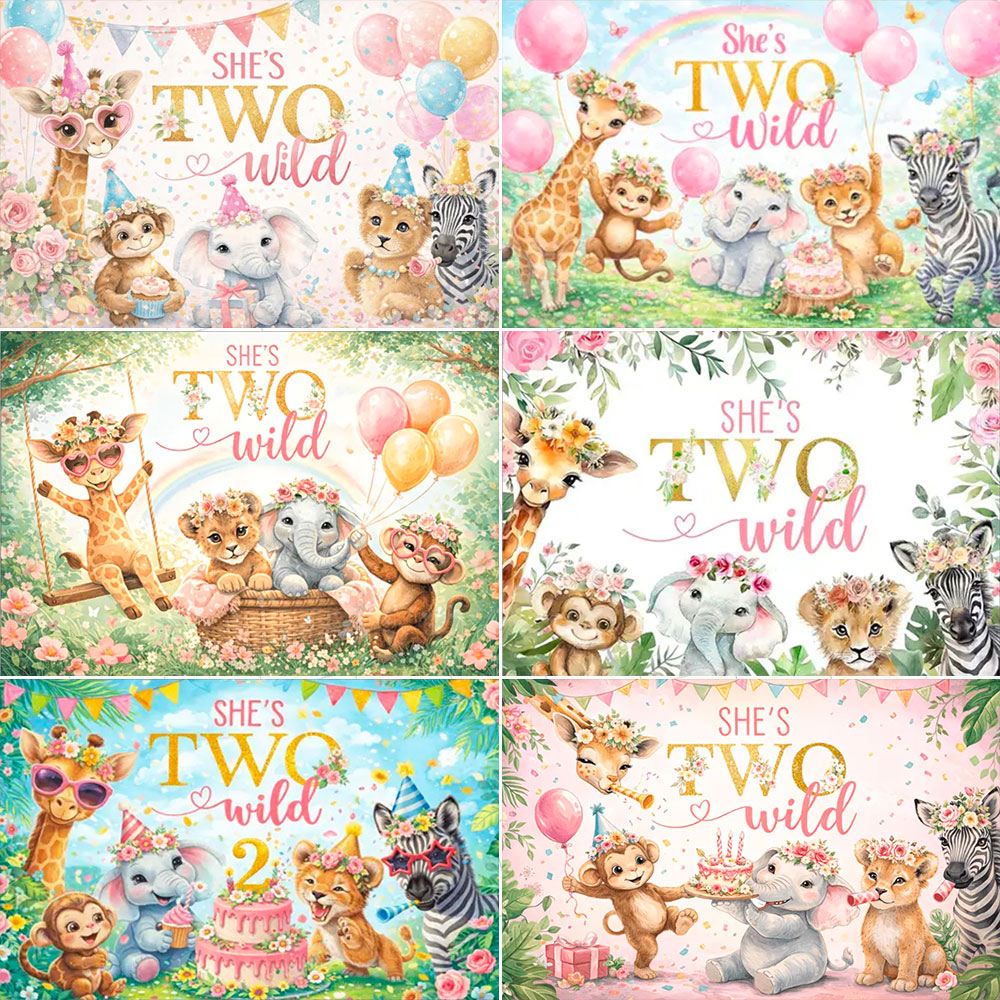 ฉากหลังถ่ายภาพธีมป่าซาฟารีเขตร - Baby Nursery Jungle Theme บทวิจารณ์และราคา
