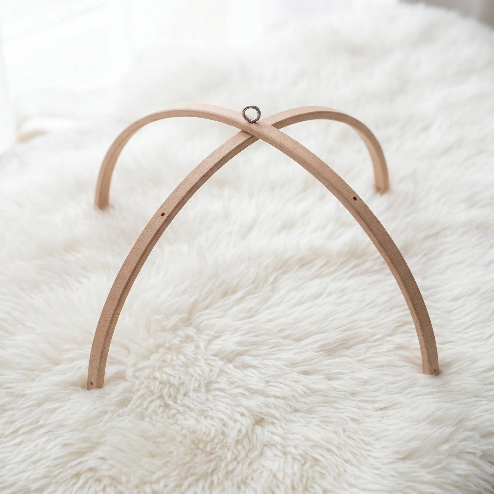 โครงไม้ไผ่สำหรับแขวนโมบายเด็ก  - Baby Nursery Hangers บทวิจารณ์และราคา