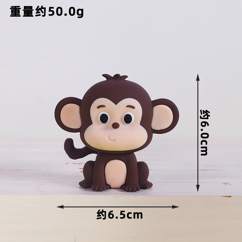 1pcs Jungle Party เค้ก Topper  - Baby Nursery Jungle Theme บทวิจารณ์และราคา