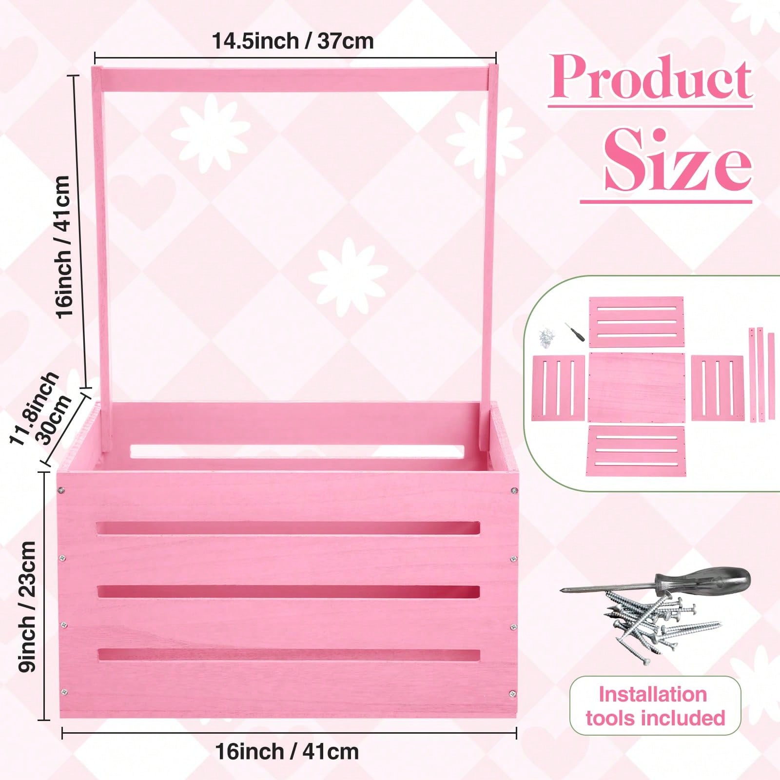 ตะกร้าไม้สำหรับของขวัญเด็กแรกเ - Baby Nursery Unit บทวิจารณ์และราคา