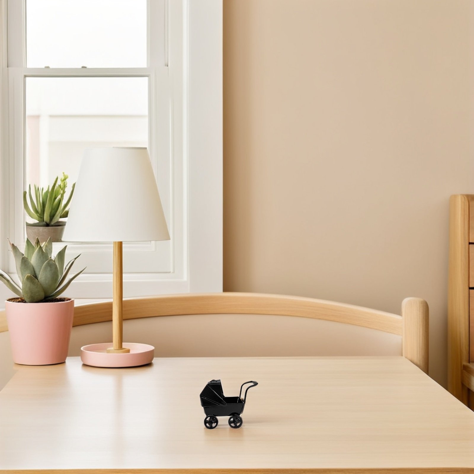 รถเข็นเด็กจำลองขนาดเล็กสไตล์วิ - Baby Nursery Vintage บทวิจารณ์และราคา