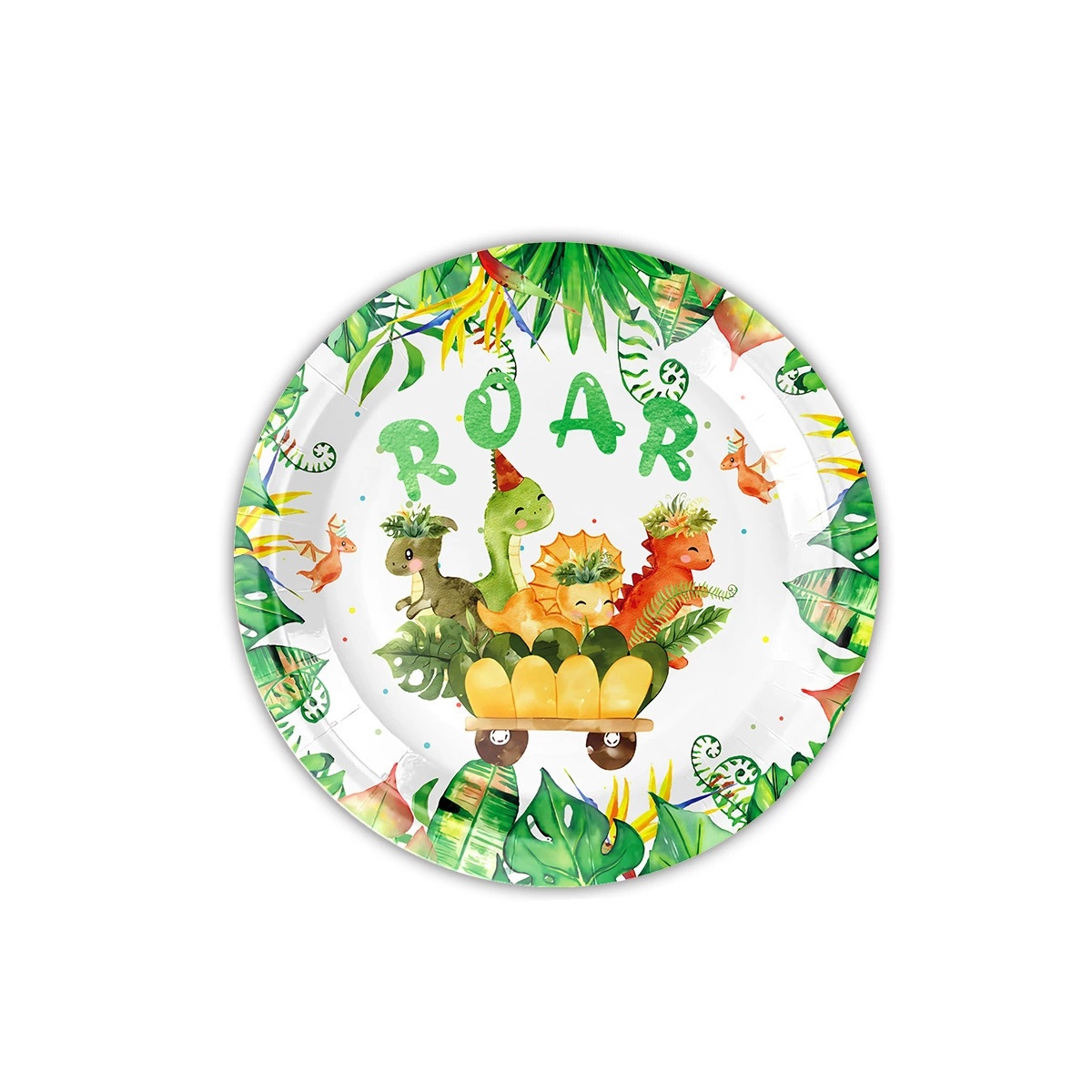 ชุดจานชามลายไดโนเสาร์สำหรับงาน - Baby Nursery Jungle Theme บทวิจารณ์และราคา