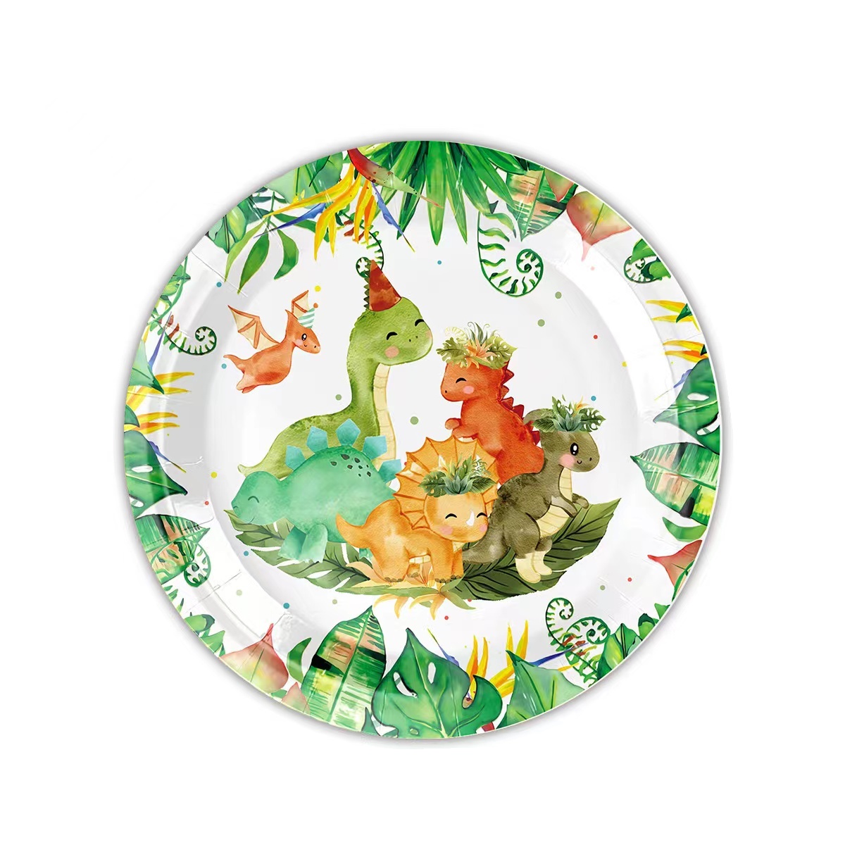 ชุดจานชามลายไดโนเสาร์สำหรับงาน - Baby Nursery Jungle Theme บทวิจารณ์และราคา