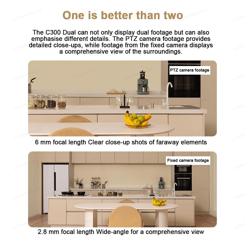XIAOMI Smart Camera C300 เวอร์ - Baby Monitor Split Screen บทวิจารณ์และราคา