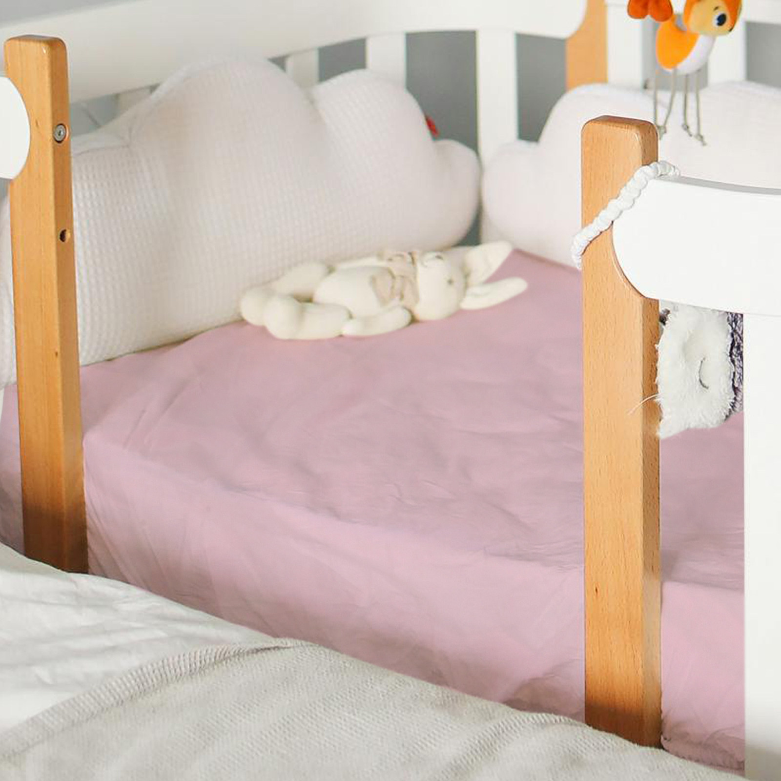ผ้าปูที่นอนเด็กอ่อน ผ้าคลุมที่ - Baby Nursery Bedding บทวิจารณ์และราคา
