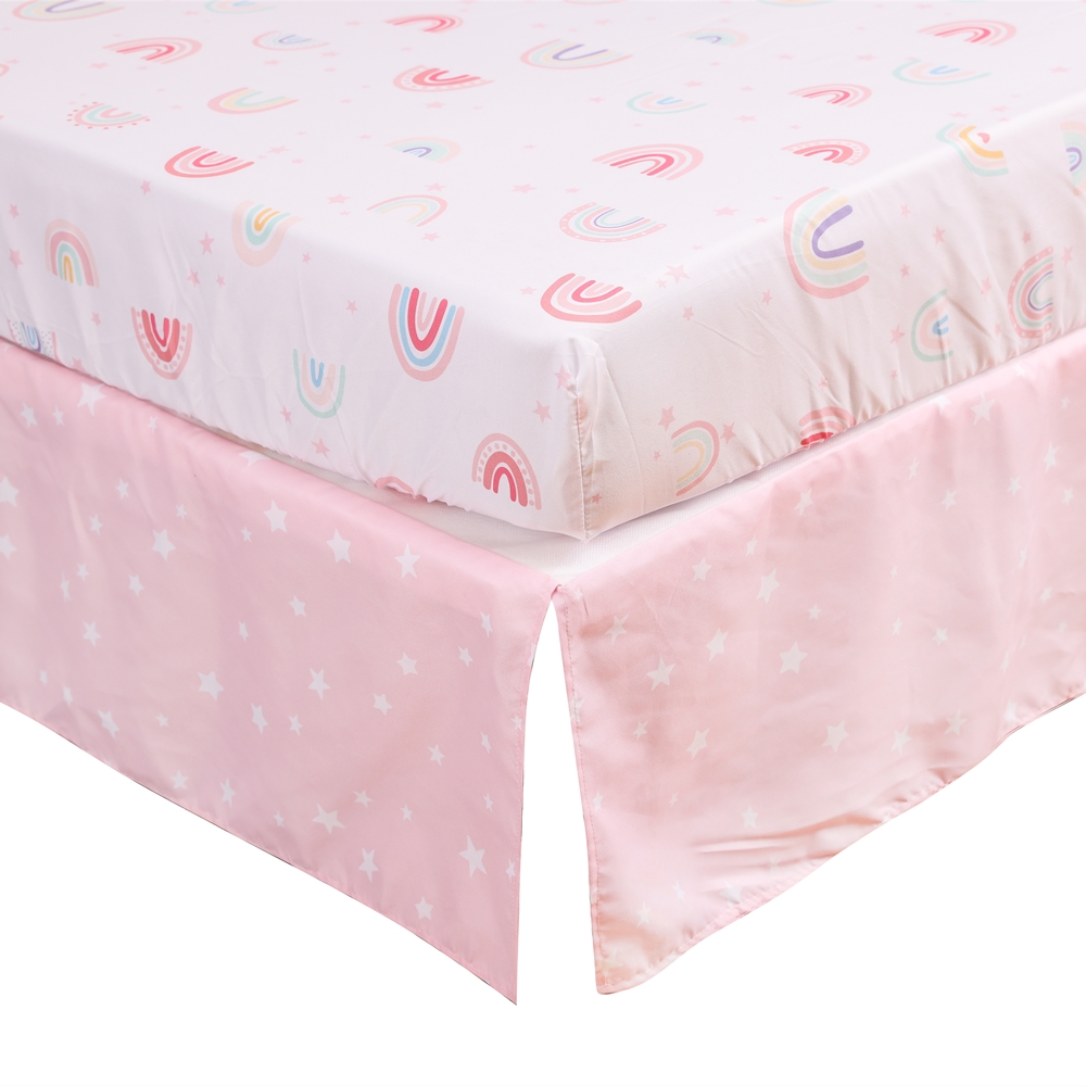 3 ชิ้น Rainbow เด็กทารกเปลเด็ก - Baby Nursery Bedding บทวิจารณ์และราคา