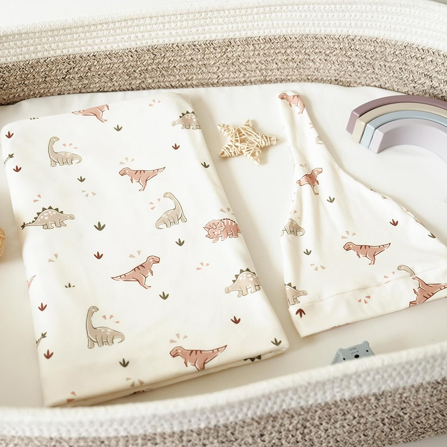 ผ้าห่อตัวเด็กอ่อนพร้อมชุดหมวกเ - Baby Nursery Kit บทวิจารณ์และราคา