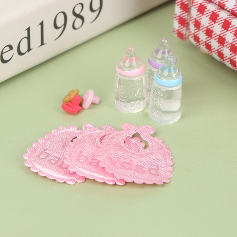 1:12 ตุ๊กตาบ้านตุ๊กตา ชุดขวดนม - Baby Nursery Kit บทวิจารณ์และราคา
