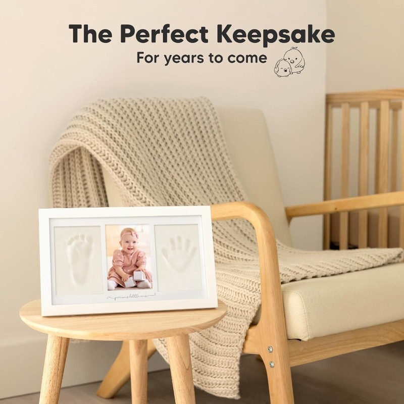 ชุดของที่ระลึกสำหรับรอยมือและร - Baby Nursery Kit บทวิจารณ์และราคา