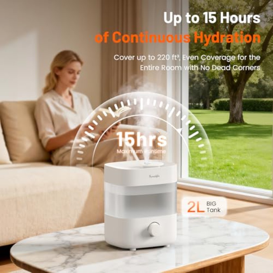 เครื่องเพิ่มความชื้นในห้องนอนพ - Humidifier Nursery Quiet บทวิจารณ์และราคา