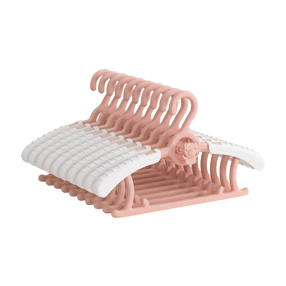 ไม้แขวนเสื้อเด็กแบบยืดหดได้ 10 - Baby Nursery Hangers บทวิจารณ์และราคา