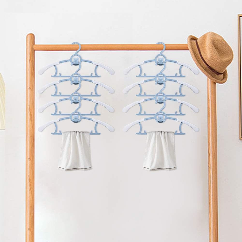 ไม้แขวนเสื้อเด็กแบบยืดหดได้ 10 - Baby Nursery Hangers บทวิจารณ์และราคา