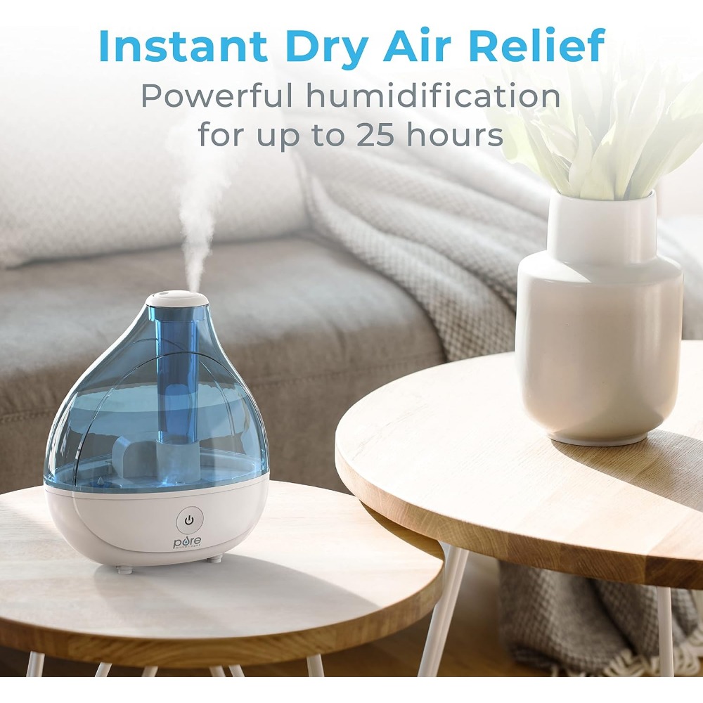 เครื่องทำความชื้นแบบอัลตราโซนิ - Humidifier Nursery Quiet บทวิจารณ์และราคา