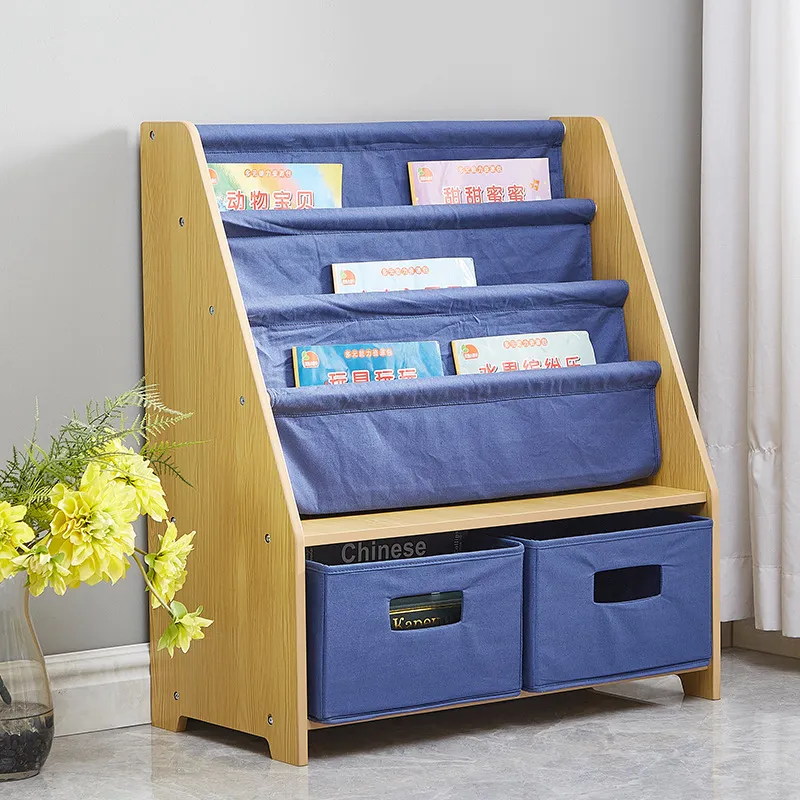 ชั้นวางหนังสือผ้าใบสำหรับเด็ก  - Baby Nursery Unit บทวิจารณ์และราคา