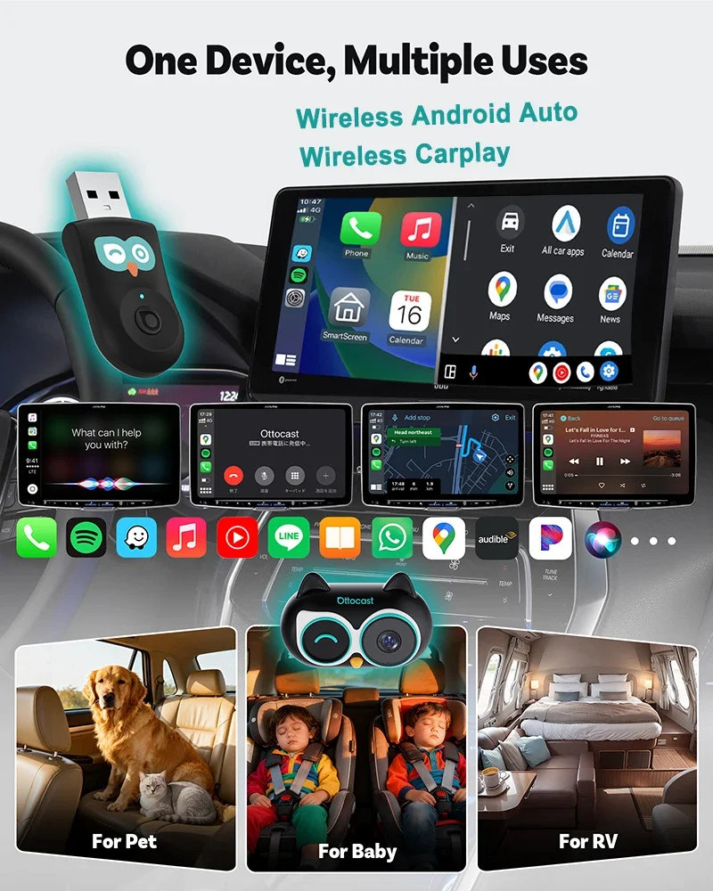OTTOCAST Cabin Care Wireless C - Baby Monitor Split Screen บทวิจารณ์และราคา