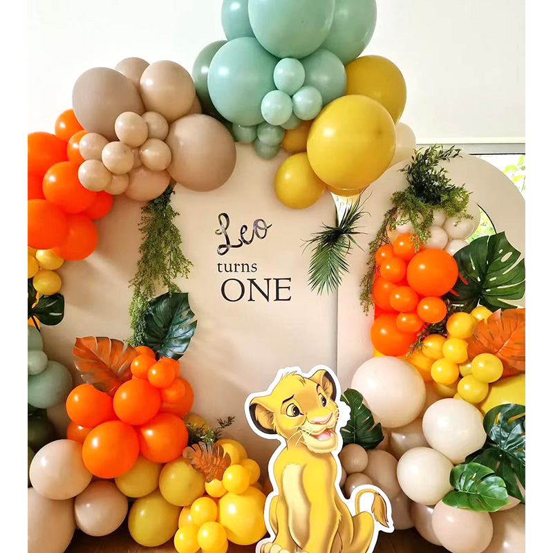 ชุดอุปกรณ์ตกแต่งซุ้มลูกโป่งธีม - Baby Nursery Jungle Theme บทวิจารณ์และราคา