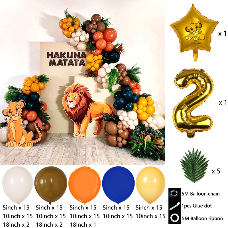 ชุดอุปกรณ์ตกแต่งซุ้มลูกโป่งธีม - Baby Nursery Jungle Theme บทวิจารณ์และราคา