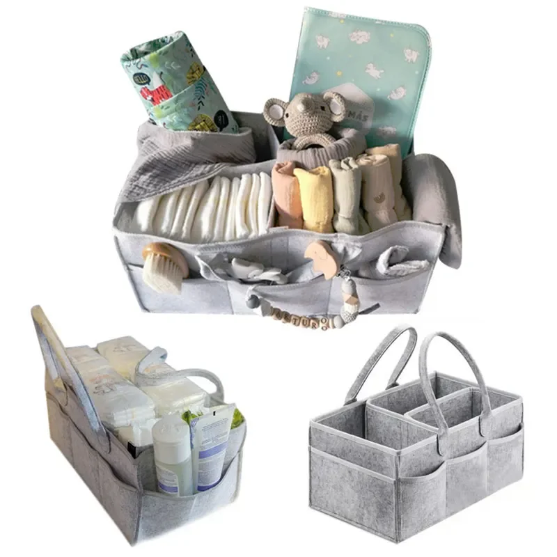 38*23*18 ซม.ผ้าอ้อมเด็ก Caddy  - Baby Nursery Organization Ideas บทวิจารณ์และราคา