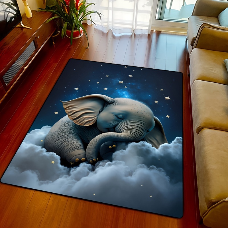 พรมลายช้างแสนหวานสำหรับห้องเด็ - Baby Nursery Carpet บทวิจารณ์และราคา