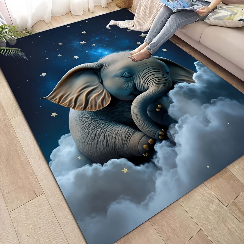 พรมลายช้างแสนหวานสำหรับห้องเด็ - Baby Nursery Carpet บทวิจารณ์และราคา