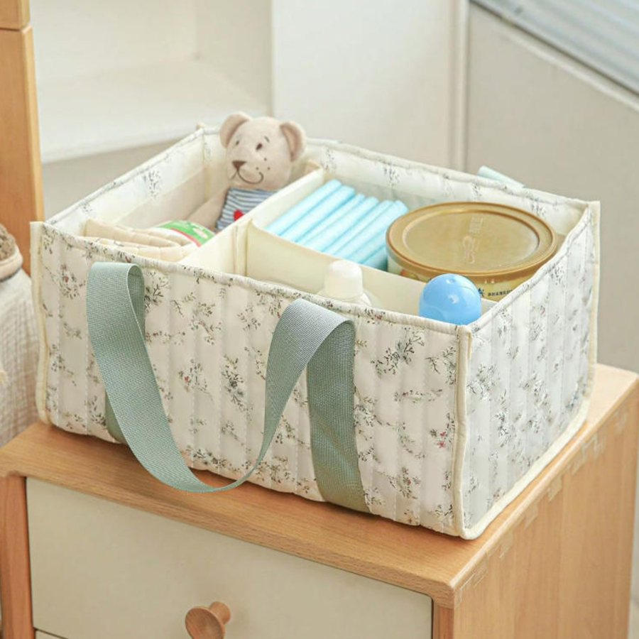 ตะกร้าใส่ผ้าอ้อมลายดอกไม้, ตะก - Baby Nursery Essentials บทวิจารณ์และราคา