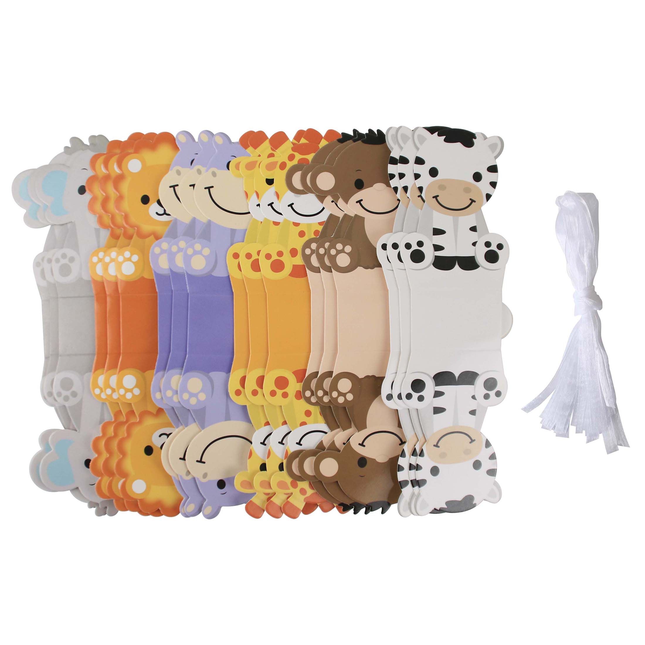 12PCS Safari สัตว์โปรดปรานกล่อ - Baby Nursery Jungle Theme บทวิจารณ์และราคา